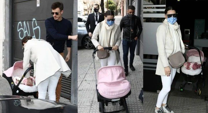 Pampita y Roberto García Moritán en el regreso de Mirtha Legrand. Fotos: Movilpress.