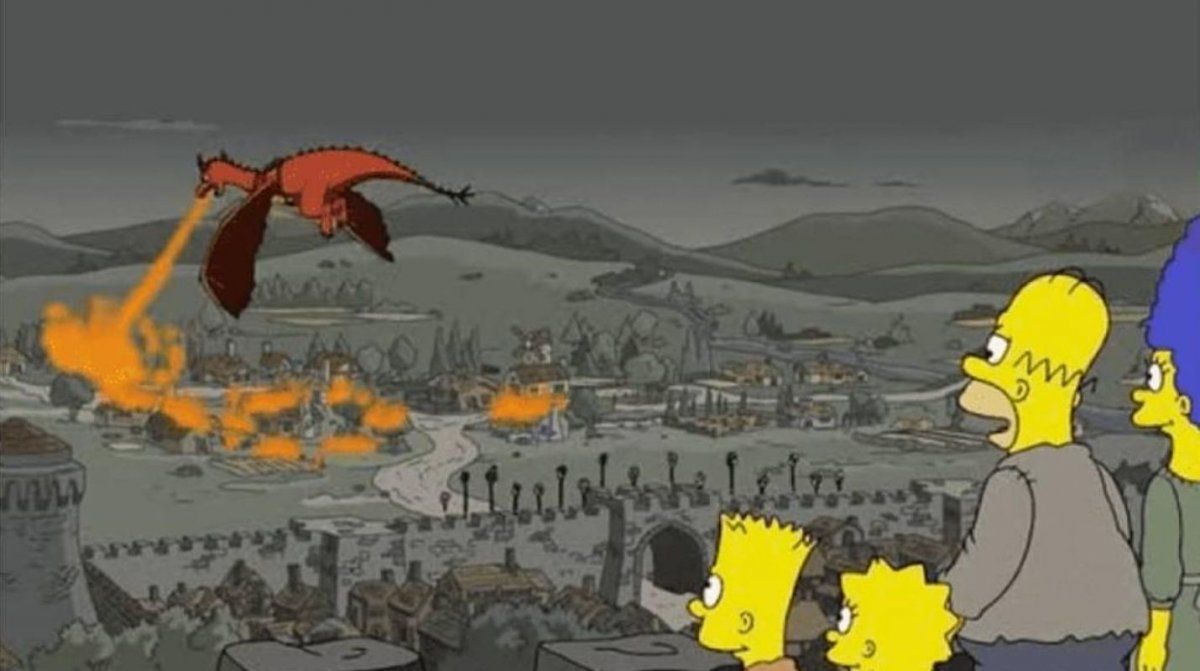 Los Simpson predijeron el penúltimo capítulo de Game Of Thrones
