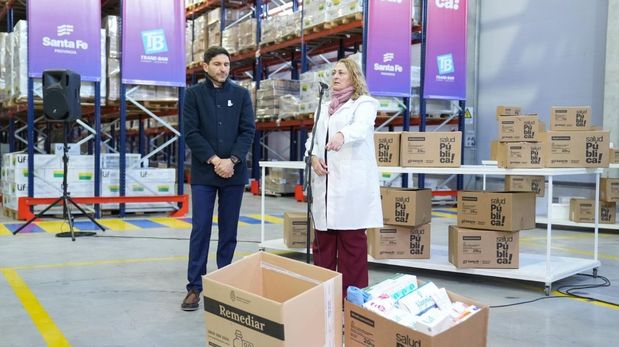 Se puso en funcionamiento el nuevo sistema provincial de operación logística sanitaria.