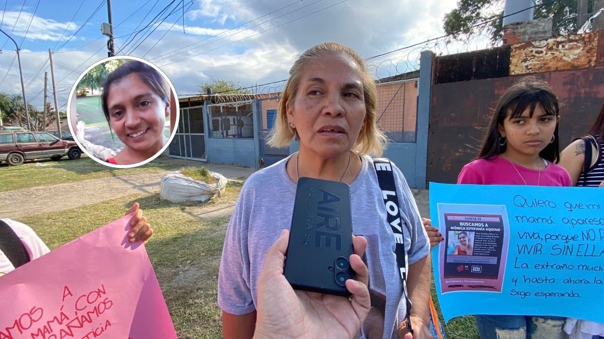 La mamá de Mónica Aquino volvió a reclamar justicia y por la aparición de su hija