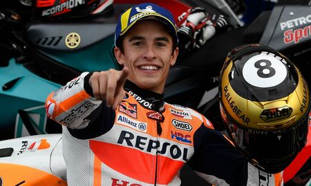 A una semana de su fractura, Marc Márquez volverá a correr el Gran Premio de Andalucía del MotoGP. A una semana de su fractura, Marc Márquez volverá a correr el Gran Premio de Andalucía del MotoGP.