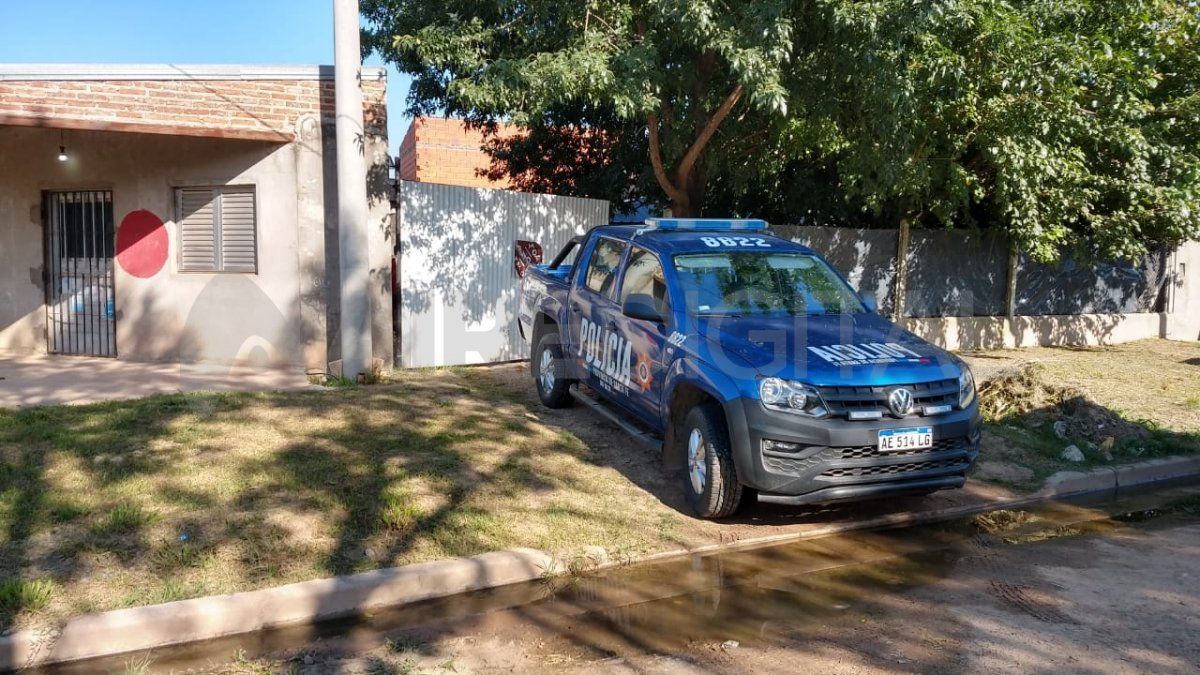 Allanamiento en el barrio Libertad de Santo Tomé