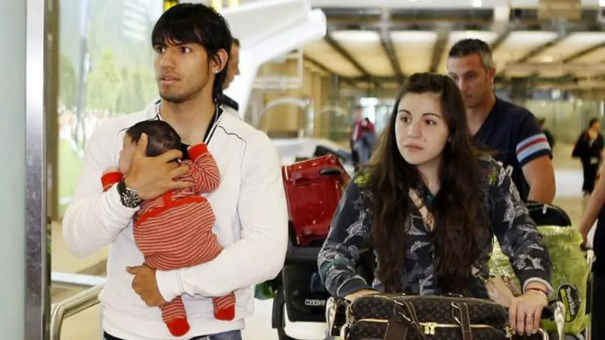 Gianinna Maradona y el Kun Agüero fueron pareja durante cuatro años. Se separaron en 2012.