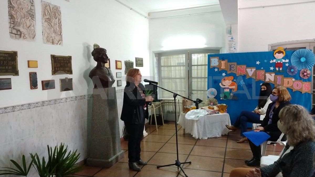 La ministra Adriana Cantero habló con AIRE tras inaugurar el edificio propio de la Escuela Especial N° 2090.