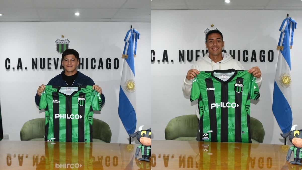 Sergio Ortiz y Francisco Nouet, refuerzos de Nueva Chicago, próximo rival de Colón. Sergio Ortiz y Francisco Nouet, refuerzos de Nueva Chicago, próximo rival de Colón.