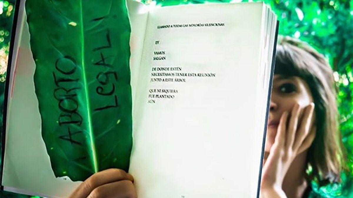 Florencia Kirchner convocó al pañuelazo verde frente al Congreso por el aborto legal