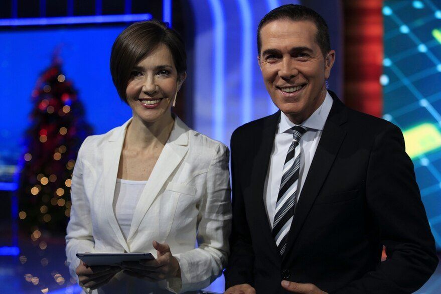 Barili y Pérez, la dupla explosiva de Telefe Noticias.