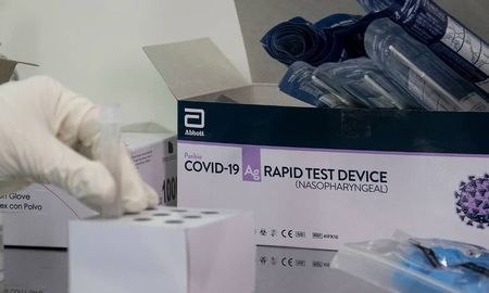 Test rápido de antígenos que llegaron a la provincia de Santa Fe. Test rápido de antígenos que llegaron a la provincia de Santa Fe.