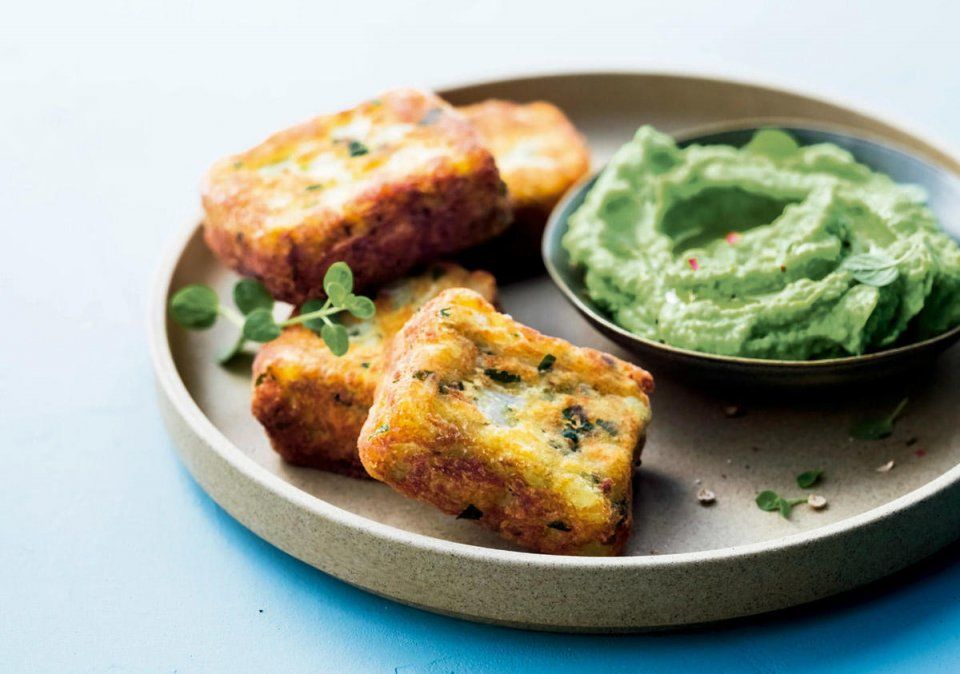 Buñuelos de verdura para el almuerzo: la receta fácil y sencilla