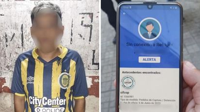 Un hincha fue a ver a su equipo de fútbol y terminó preso: 