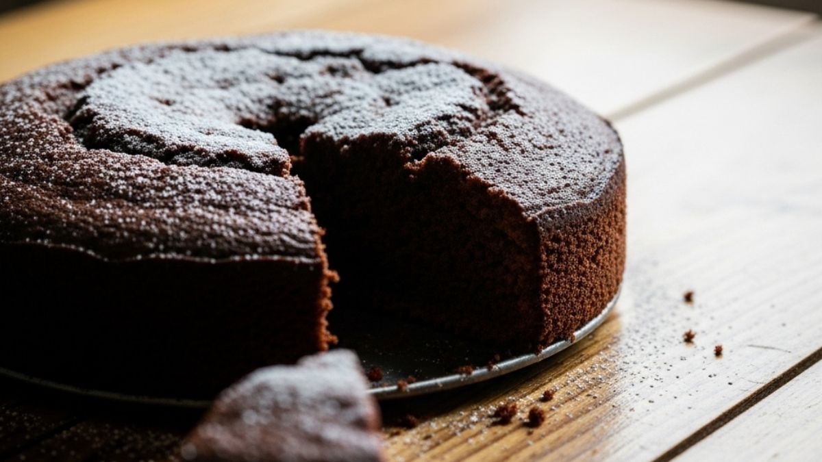 Sin harina, sin gluten: torta de chocolate lista en 15 minutos. Sin harina, sin gluten: torta de chocolate lista en 15 minutos.
