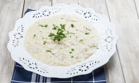 Arroz con crema de quesos, by Maru Botana. Arroz con crema de quesos, by Maru Botana.