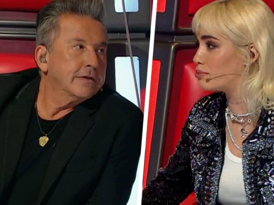 Lali Espósito y Montaner protagonizaron un insólito episodio en La Voz Argentina.