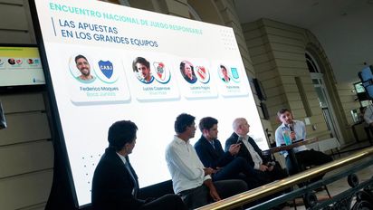 Lotería de Santa Fe presente en el debate sobre apuestas con Boca, River, medios, redes sociales, influencers y streamers