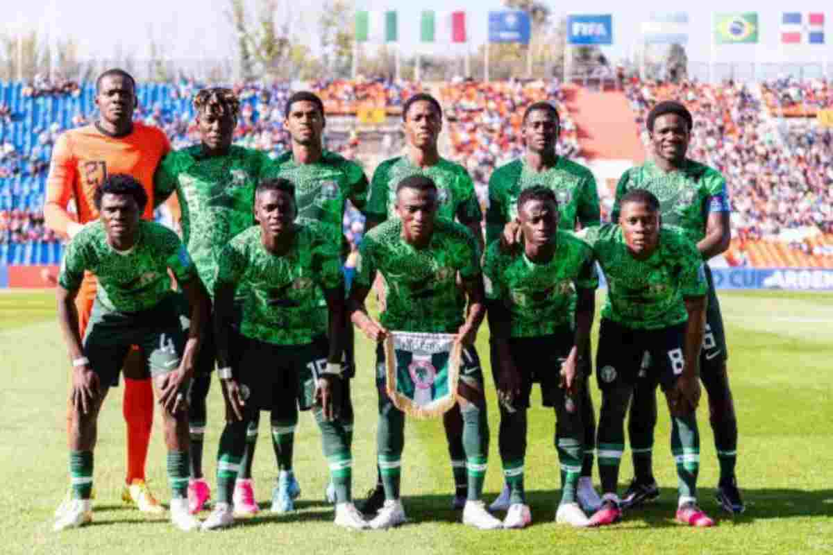 Nigeria en el Mundial Sub 20 de Fútbol en Argentina.