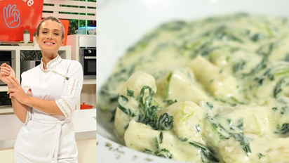 Ñoquis de ricota y espinaca con salsa blanca: la receta cremosa que compartió Cami Homs