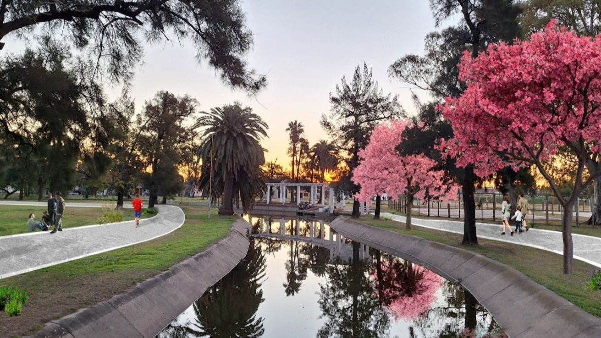 Un avance de cómo quedará el Parque Garay tras la puesta en valor. Un avance de cómo quedará el Parque Garay tras la puesta en valor.