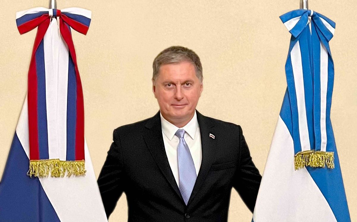Dmitry Feoktistov, embajador de Rusia en Argentina.