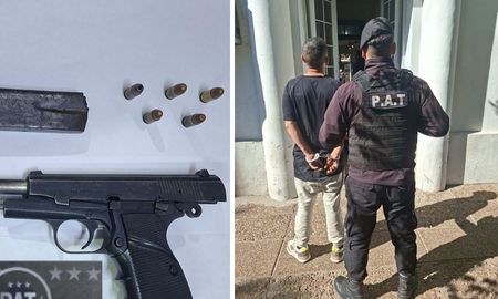 El detenido tiene 35 años. El detenido tiene 35 años.