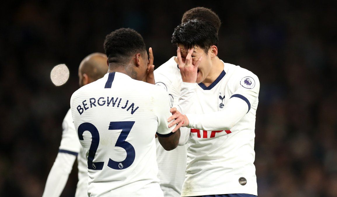Tottenham derrotó al Manchester City y lo dejó a 22 puntos de Liverpool