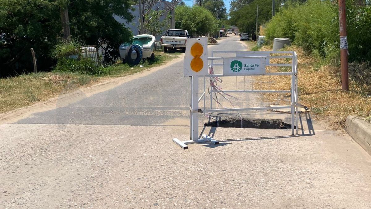 El corralito de prevención está colocado hace casi un mes en el puente Colastiné Sur. Se espera que entre lunes y miércoles de la próxima semana sea retirado post reparación.