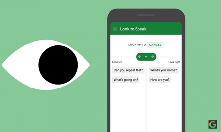 Look to Speak, la nueva aplicación de Google Look to Speak, la nueva aplicación de Google