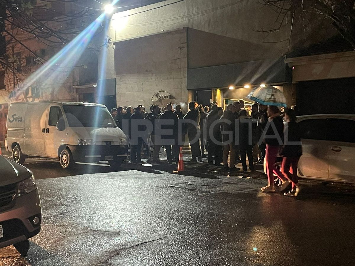 Familiares y amigos despidieron a los tres santafesinos fallecidos en un accidente en Río Negro.