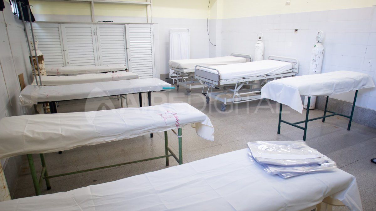 En la sala B del nuevo sector de la guardia del Hospital Cullen hay un &aacute;rea de internaci&oacute;n transitoria.&nbsp; 