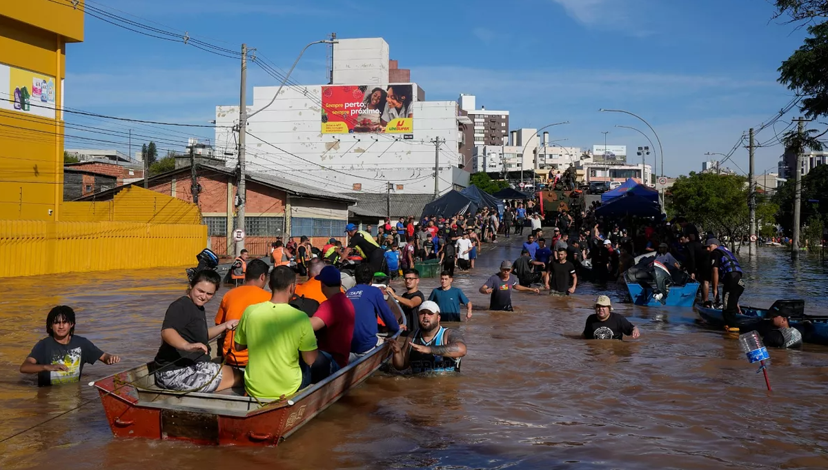 Más de dos millones de personas fueron afectadas por las inundaciones en Brasil. Más de dos millones de personas fueron afectadas por las inundaciones en Brasil.