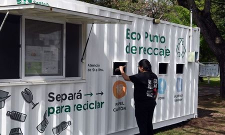 En el reciclatón de barrio Guadalupe se recolectaron 190 kilos de residuos en un día. En el reciclatón de barrio Guadalupe se recolectaron 190 kilos de residuos en un día.