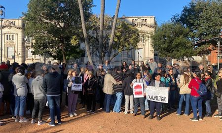 Marcha para pedir justicia por Walter Paglia Marcha para pedir justicia por Walter Paglia