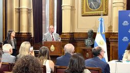 Este martes, en el Senado de la Nación, el intendente Juan Pablo Poletti recibió un reconocimiento junto a otros seis intendentes de todo el país por el concurso.