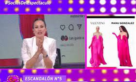 Luli Fernández acusó de plagio a Natalia Oreiro por su vestido en La máscara: Es grave Luli Fernández acusó de plagio a Natalia Oreiro por su vestido en La máscara: Es grave