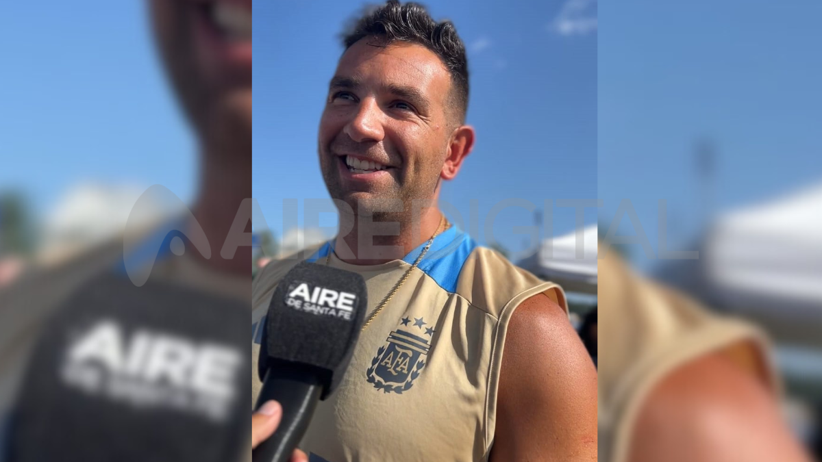 Alejandro Martínez, hermano del arquero de la Selección Argentina. Alejandro Martínez, hermano del arquero de la Selección Argentina.