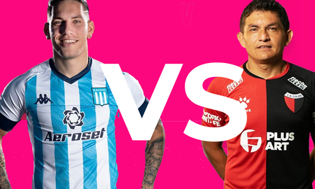 Colón vs. Racing se disputan la Copa de la Liga. Colón vs. Racing se disputan la Copa de la Liga.