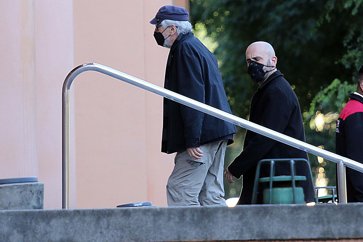 Se lo pudo ver a Robert de Niro paseando por Buenos Aires.