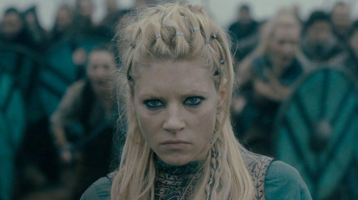 Vikingos: el souvenir que se llevó Lagertha del rodaje
