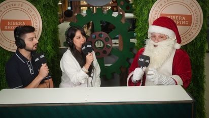 Papá Noel habló en exclusiva con AIRE y emocionó a todos: 