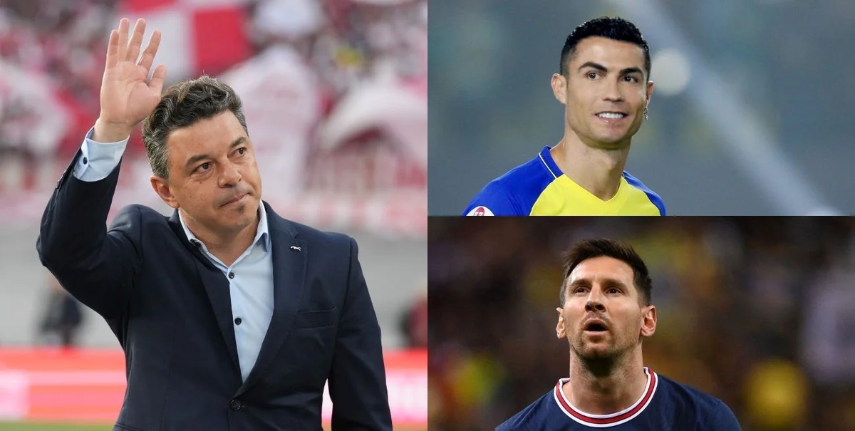 Marcelo Gallardo dirigirá a Cristiano Ronaldo contra Messi en un amistoso