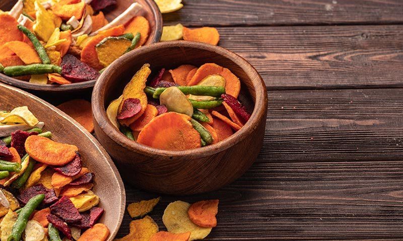 Hay buenas razones para incluir las verduras deshidratadas en tus platos