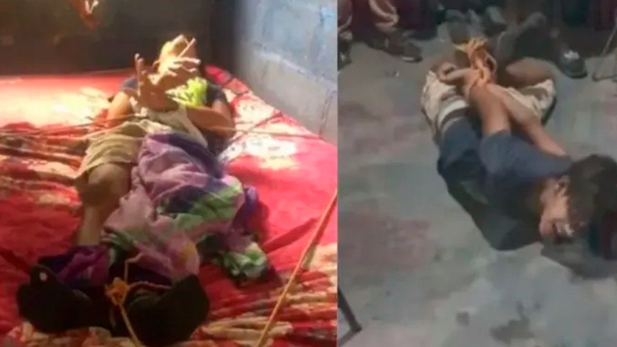 La grabación difundida en redes sociales muestra cómo un grupo cristiano de choque