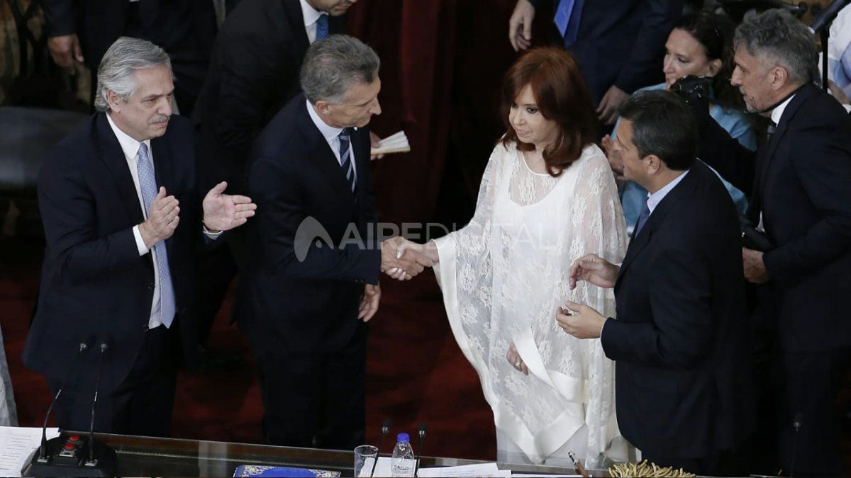 Las mejores fotos de la asunción de Alberto Fernández