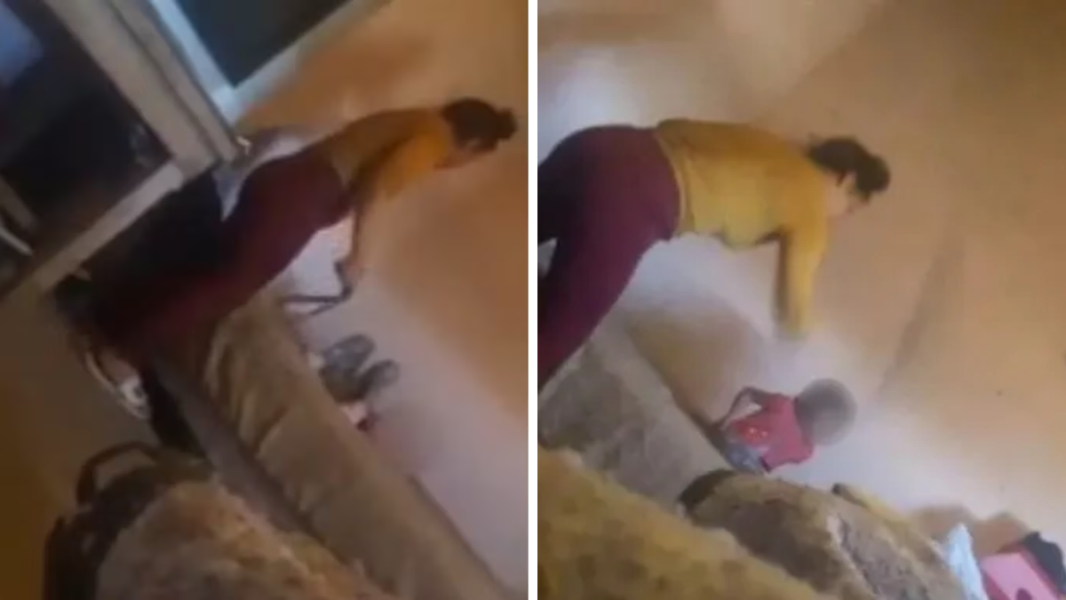 Una joven de Mendoza fue detenida luego de ser filmada maltratando a su hija.