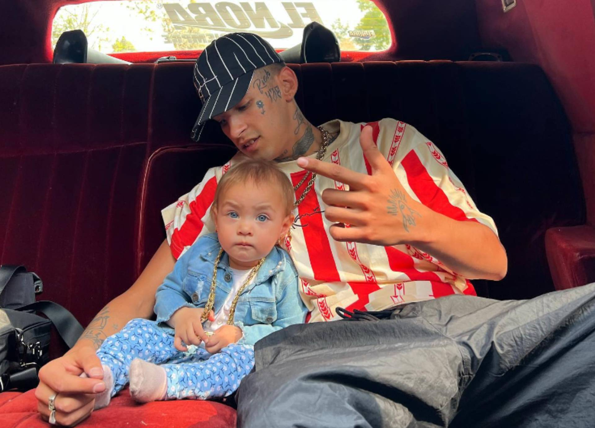 Tamara Báez y L-Gante tienen una hija de un año y ocho meses.