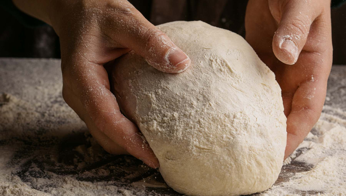 La receta para hacer masa para pizza es muy fácil. La receta para hacer masa para pizza es muy fácil.