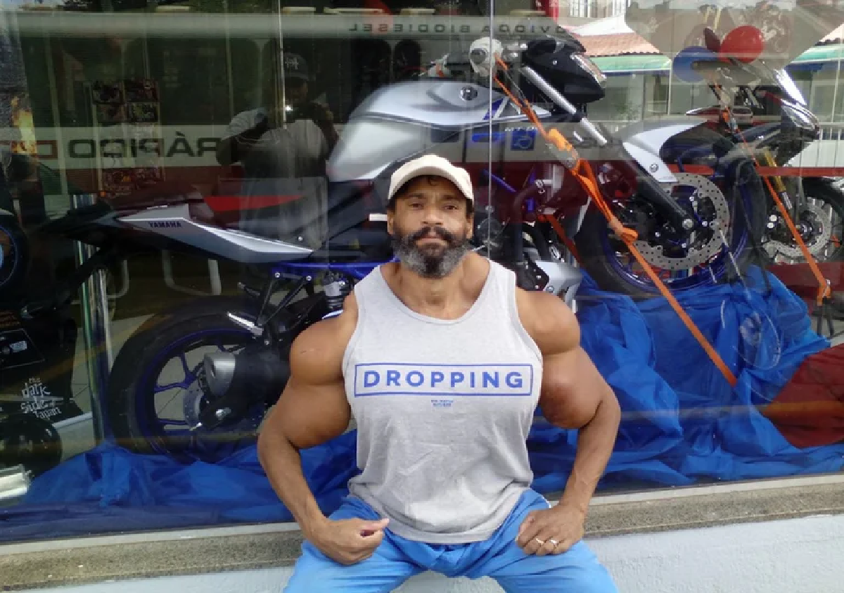 Segato, conocido como "Hulk", se inyectaba una sustancia para aumentar su musculatura