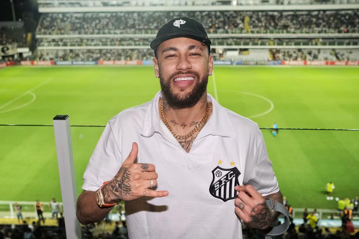 La promesa que Neymar hizo en Brasil e ilusionó a los hinchas del Santos.