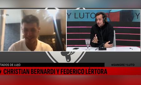 Christian Bernardi y Federico Lértora, recordaron al Colón campeón en 2021. Christian Bernardi y Federico Lértora, recordaron al Colón campeón en 2021.