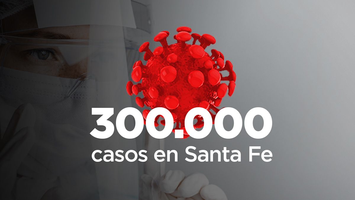 Con los casos reportados por el Ministerio de Salud de Santa Fe este sábado