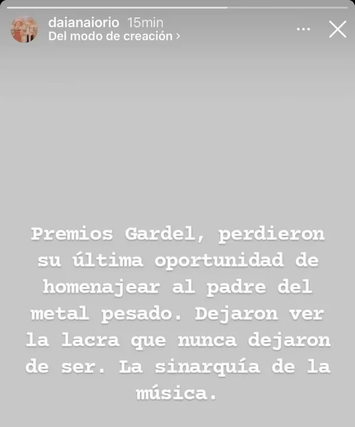 El descargo de Daiana, la hija de Ricardo Iorio. El descargo de Daiana, la hija de Ricardo Iorio.